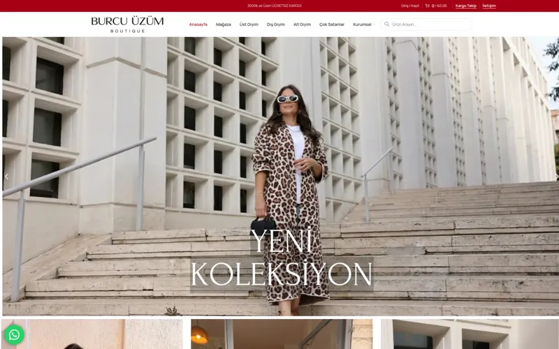 Burcu Üzüm web sitesi