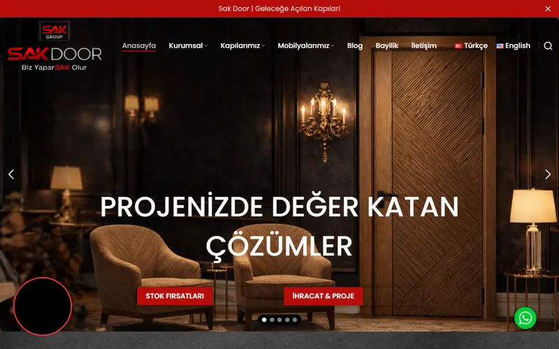Sakdoor web sitesi