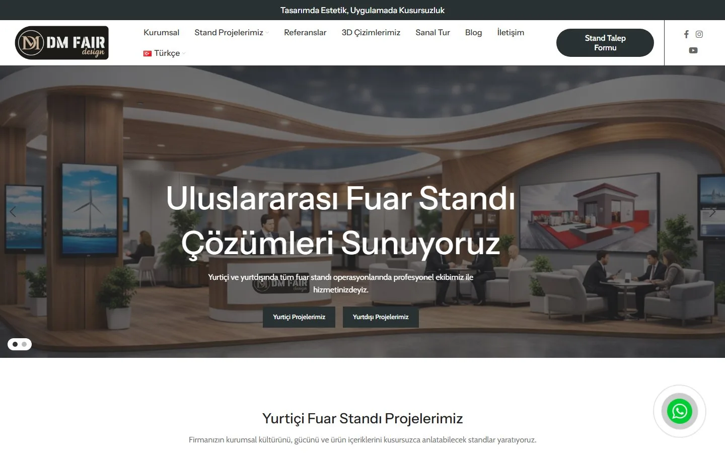 DM Fuar web sitesi