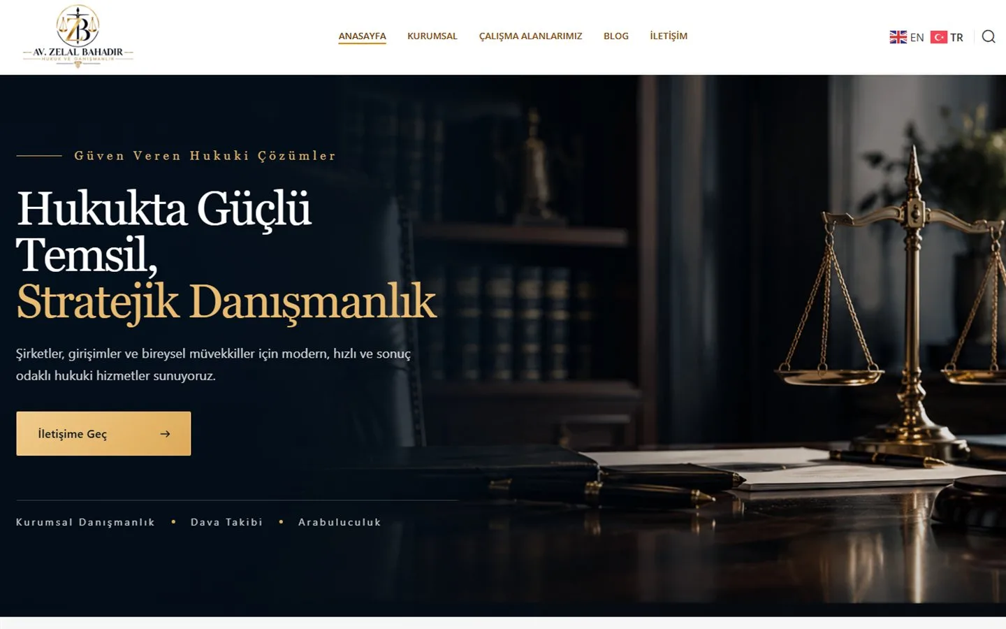 Av. Zelal Bahadır web sitesi